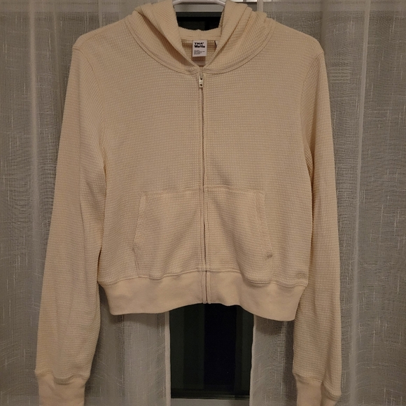 TNA Waffle Zip-Up Hoodie - Picture 1 of 3